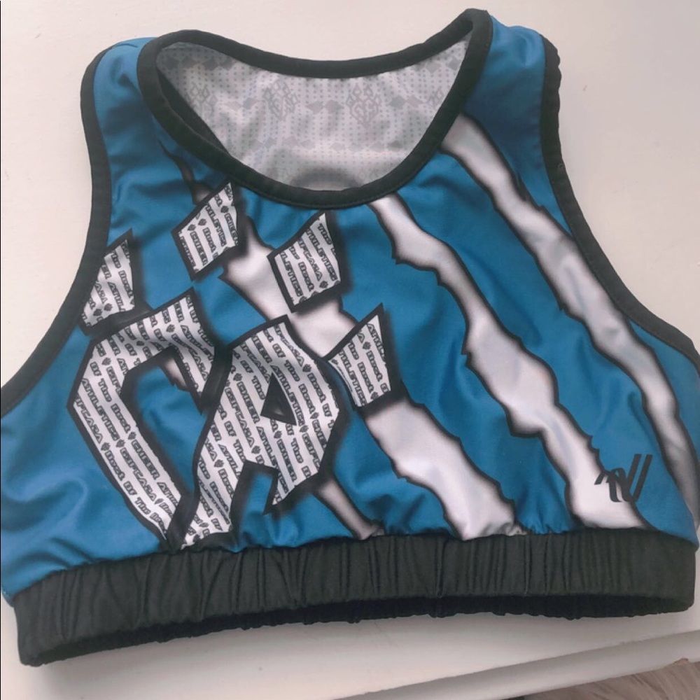 Cheer athletics double sided sports bra